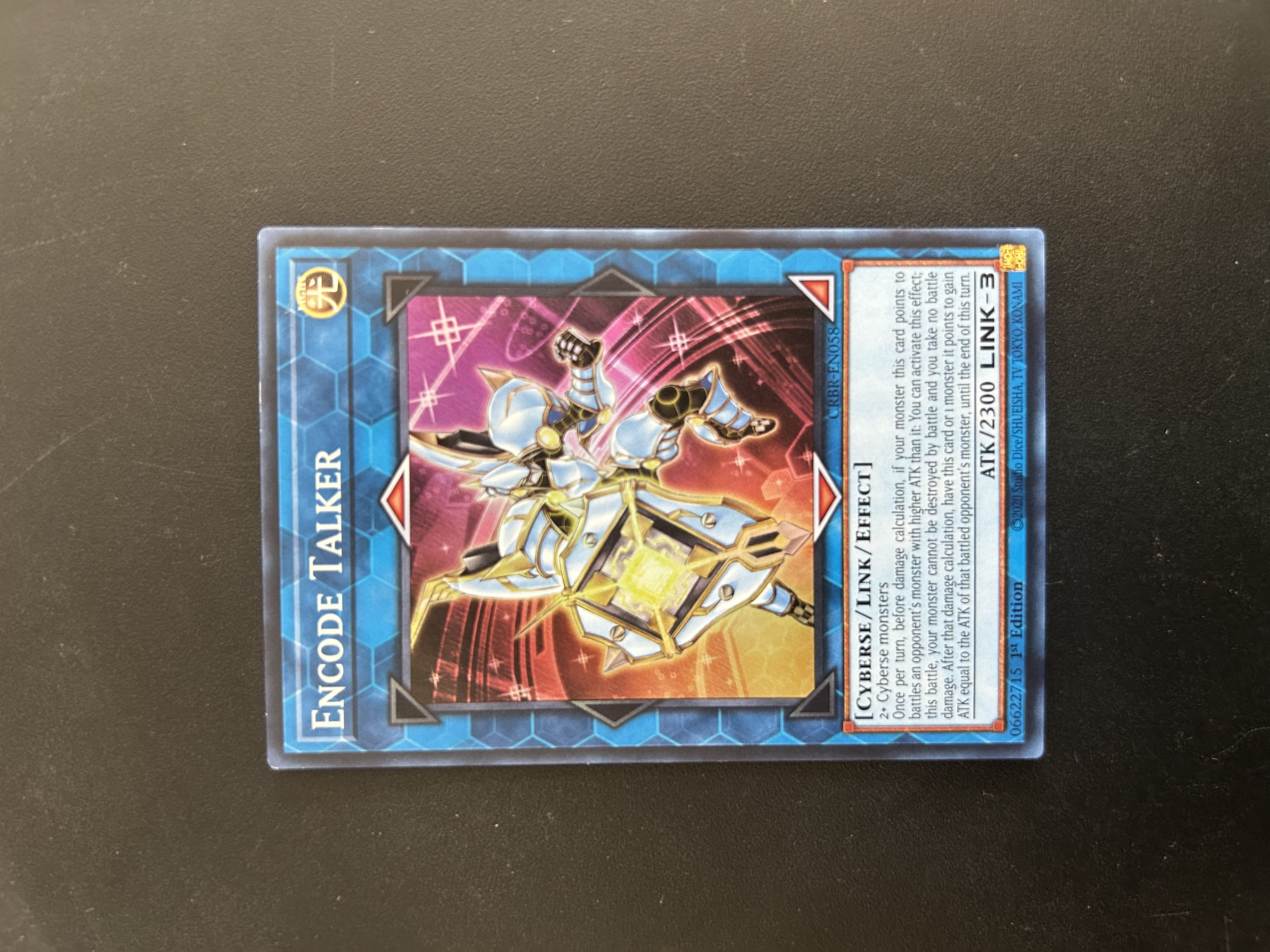 Encode Talker - CRBR-EN058 - Super Rare 1st Edition (Bordes)