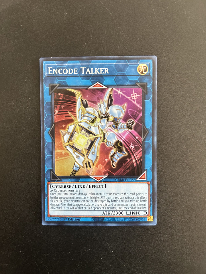 Encode Talker - CRBR-EN058 - Super Rare 1st Edition (Bordes) 1