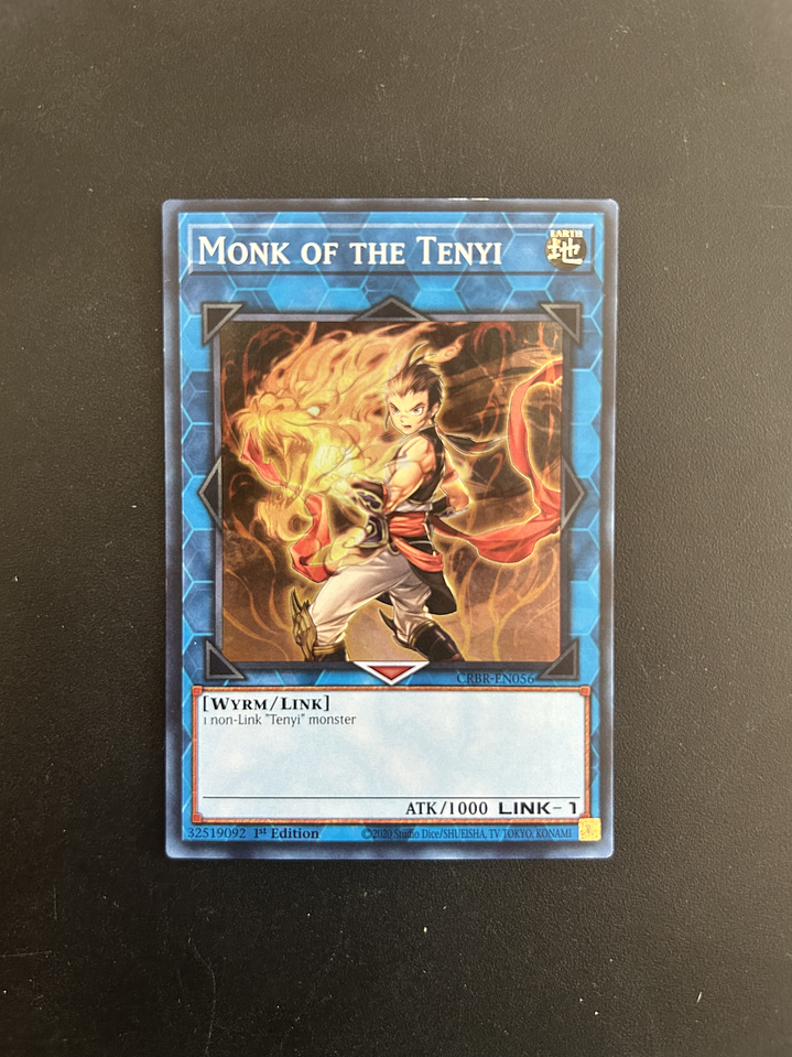 Monk of the Tenyi - CRBR-EN056 - Super Rare 1st Edition (Bordes) 1