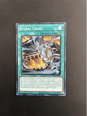 Ryzeal Cross - CRBR-EN009 - Super Rare 1st Edition (Bordes)