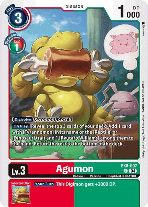 EX8-007 U Agumon