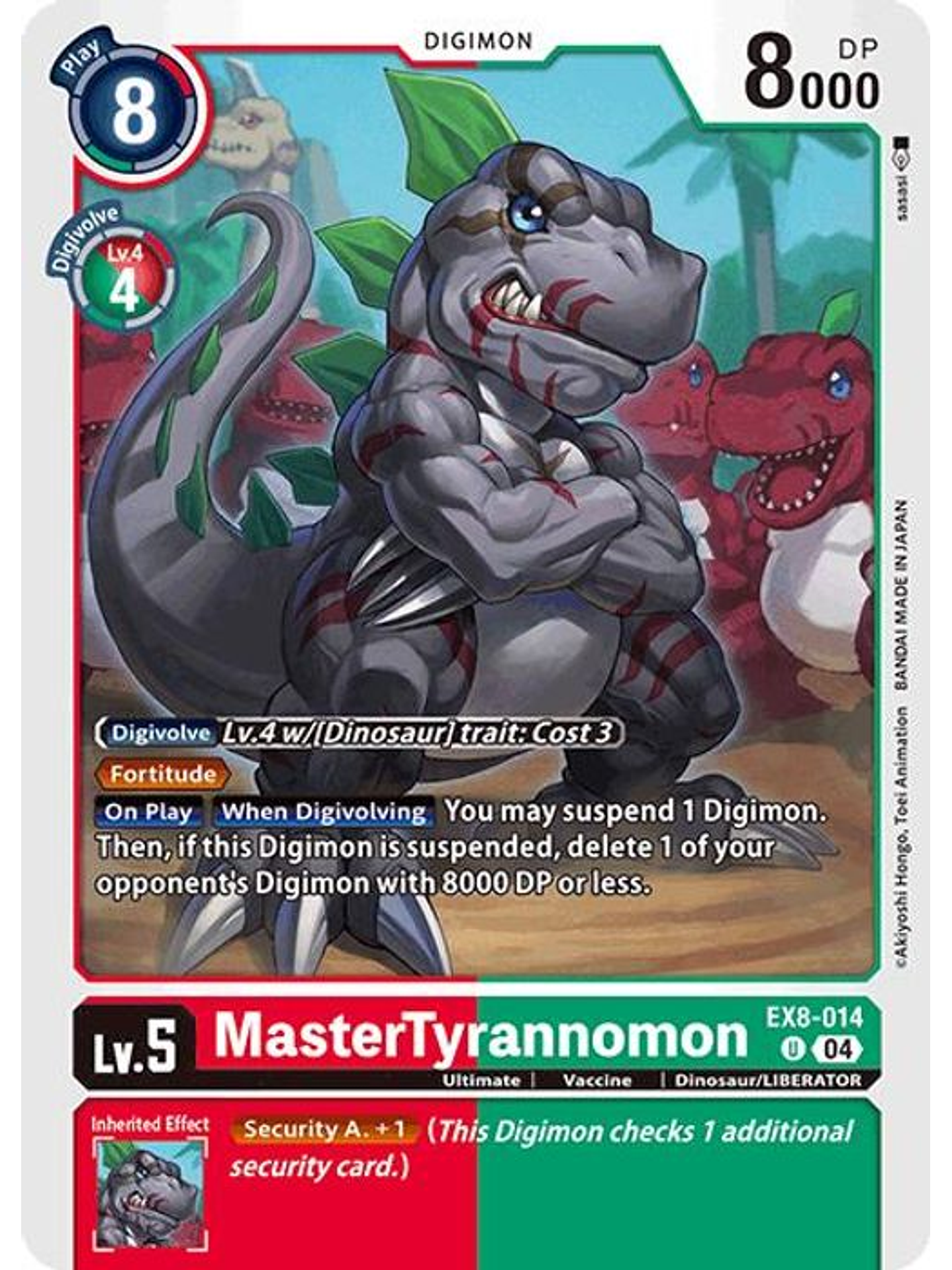 EX8-014 U MasterTyrannomon 1