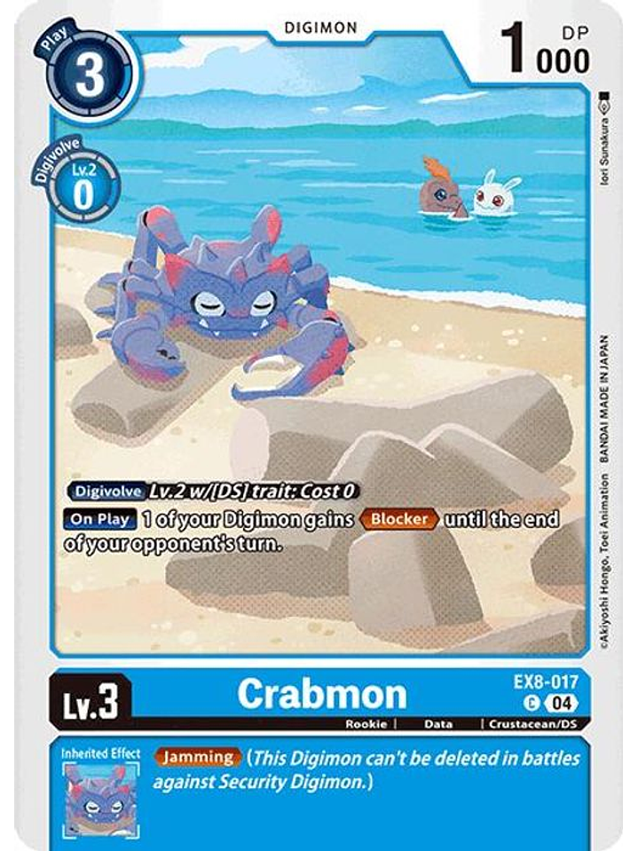 EX8-017 C Crabmon 1