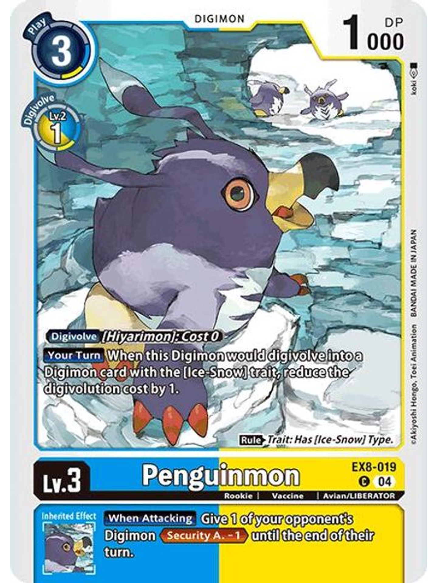 EX8-019 C Penguinmon 1