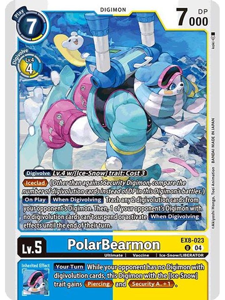 EX8-023 U PolarBearmon 1