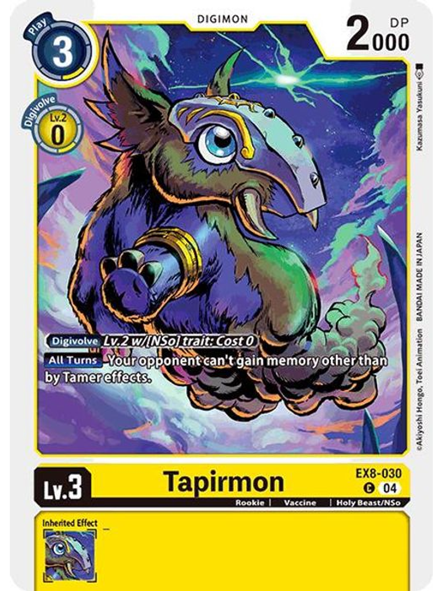 EX8-030 C Tapirmon 1