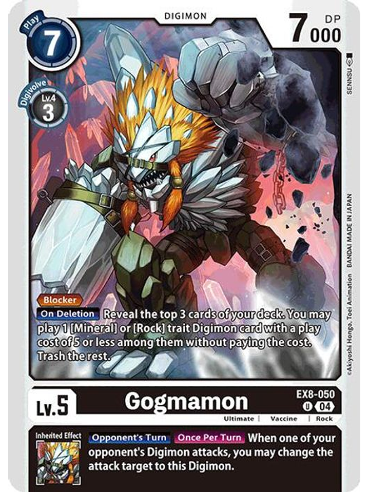 EX8-050 U Gogmamon 1