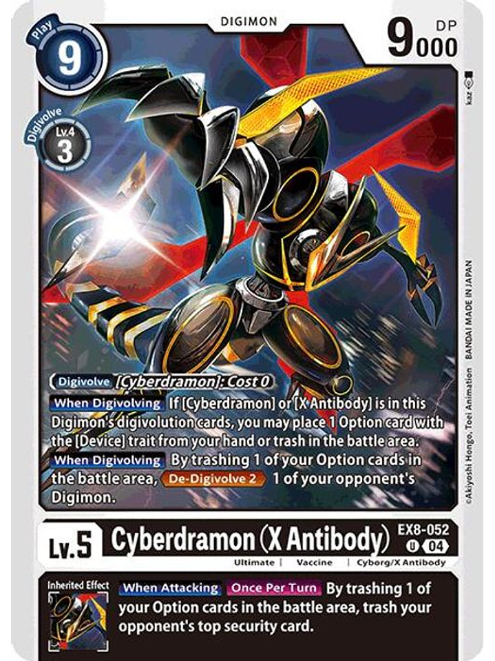 EX8-052 U Cyberdramon (X Antibody) 1