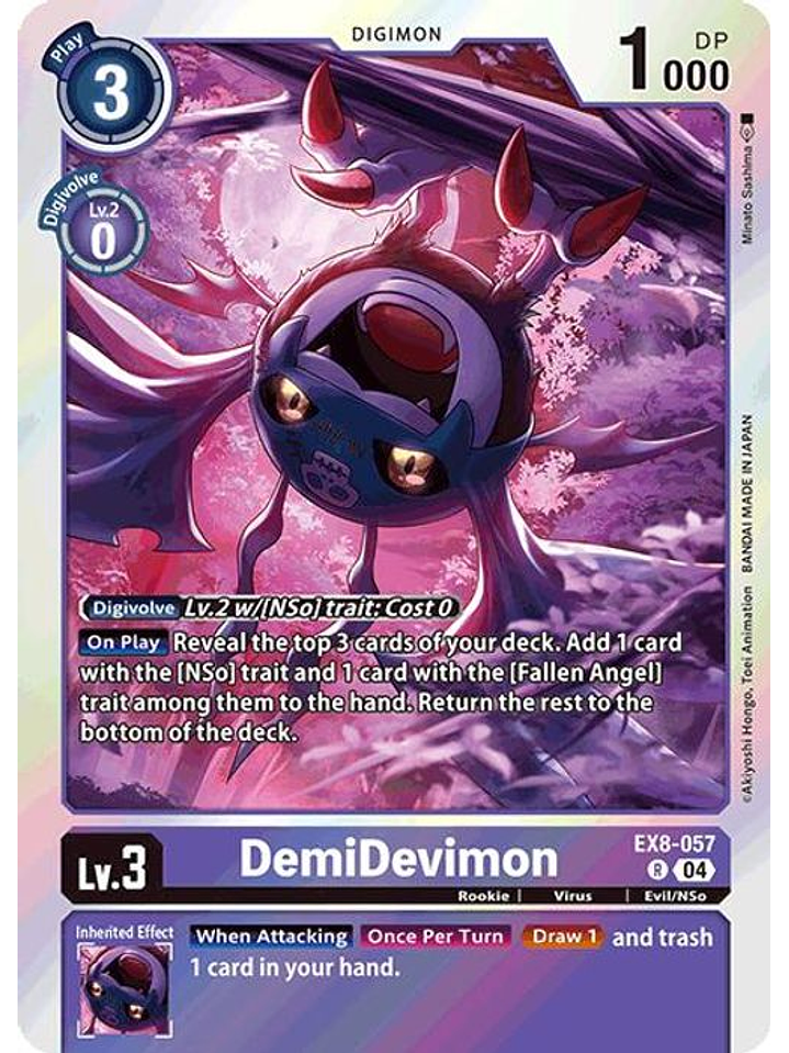 EX8-057 R DemiDevimon 1