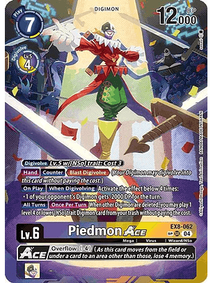 EX8-062 (Special Rare) Piedmon ACE