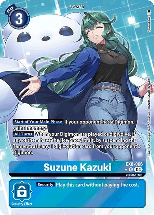 EX8-066 (Alternate Art) Suzune Kazuki