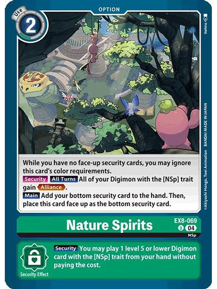 EX8-069 U Nature Spirits 1