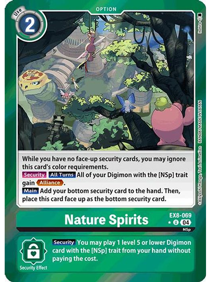 EX8-069 (Limited Foil) Nature Spirits 1