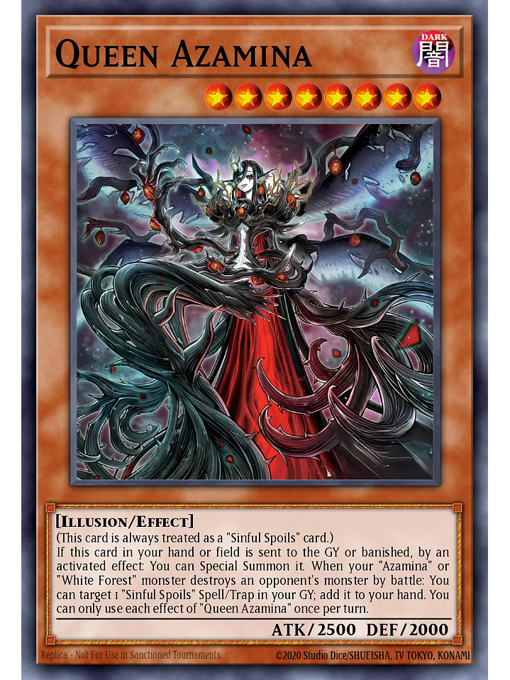 Queen Azamina - SUDA-EN009 - Ultra Rare 1st Edition 1