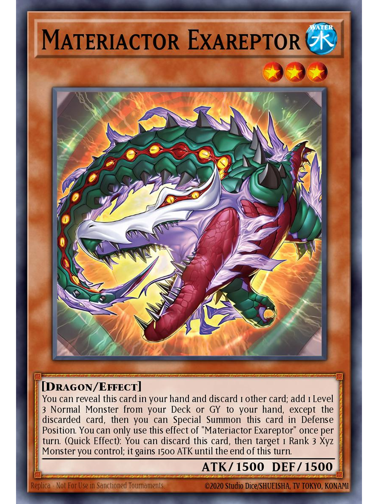 Materiactor Exareptor - SUDA-EN011 - Common 1st Edition 1