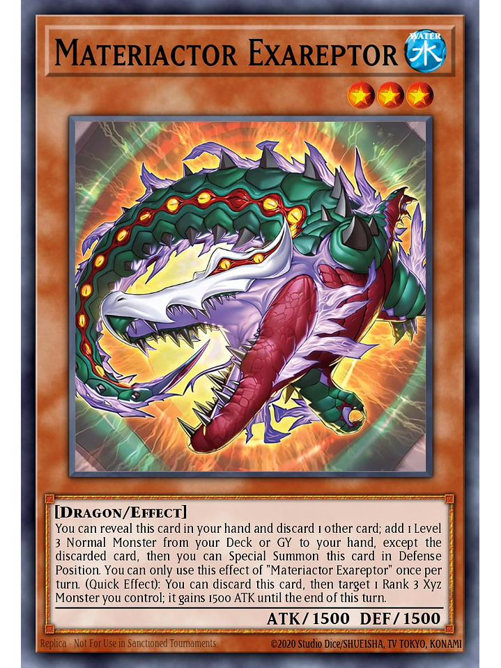 Materiactor Exareptor - SUDA-EN011 - Common 1st Edition 1