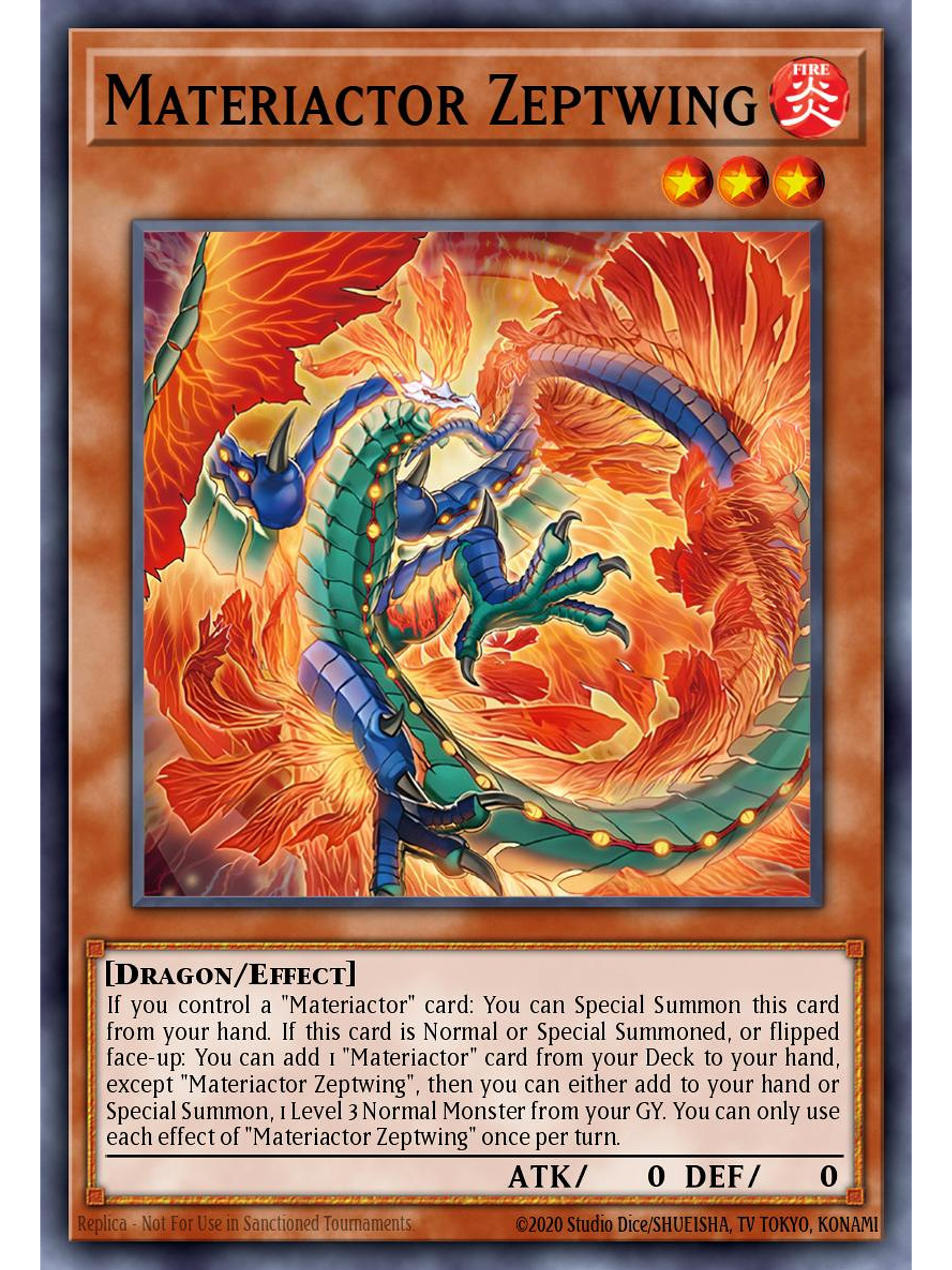 Materiactor Zeptwing - SUDA-EN012 - Common 1st Edition 1