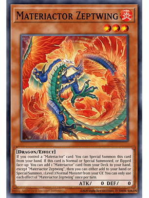 Materiactor Zeptwing - SUDA-EN012 - Common 1st Edition