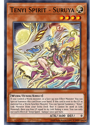 Tenyi Spirit - Suruya - SUDA-EN021 - Secret Rare 1st Edition