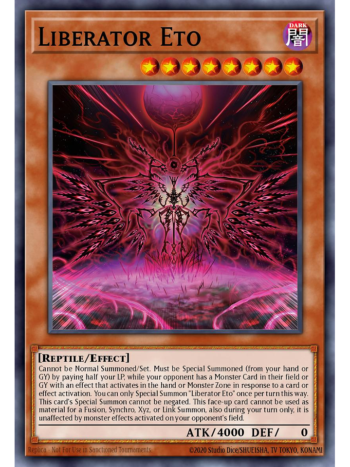Liberator Eto - SUDA-EN023 - Quarter Century Secret Rare 1st Edition 1