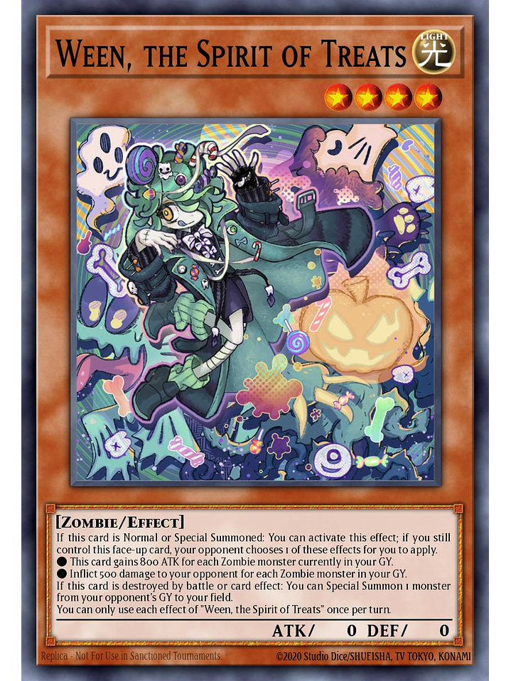 Ween, the Spirit of Treats - SUDA-EN027 - Common 1st Edition 1