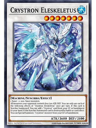 Crystron Eleskeletus - SUDA-EN041 - Common 1st Edition