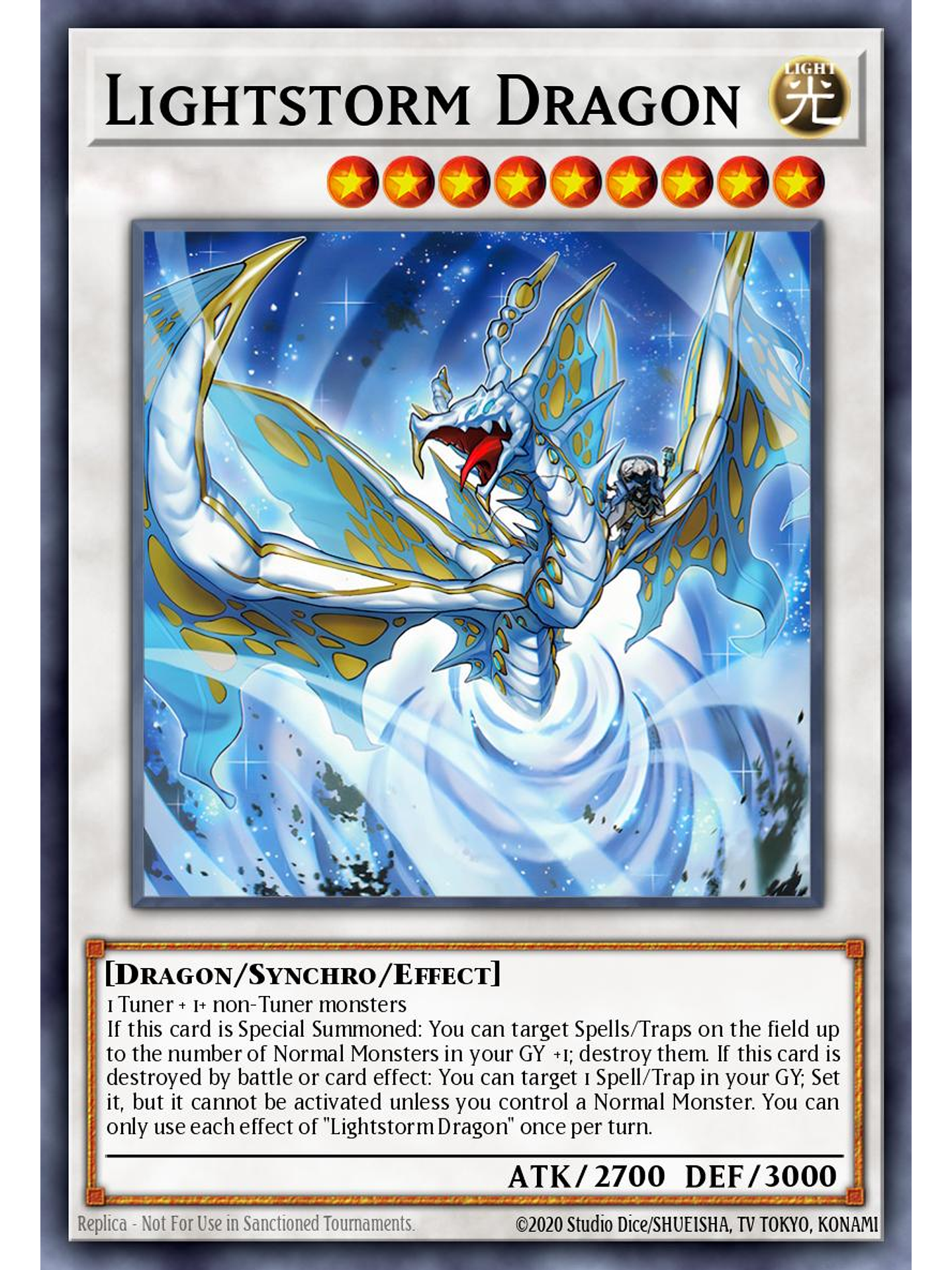 Lightstorm Dragon - SUDA-EN043 - Common 1st Edition 1