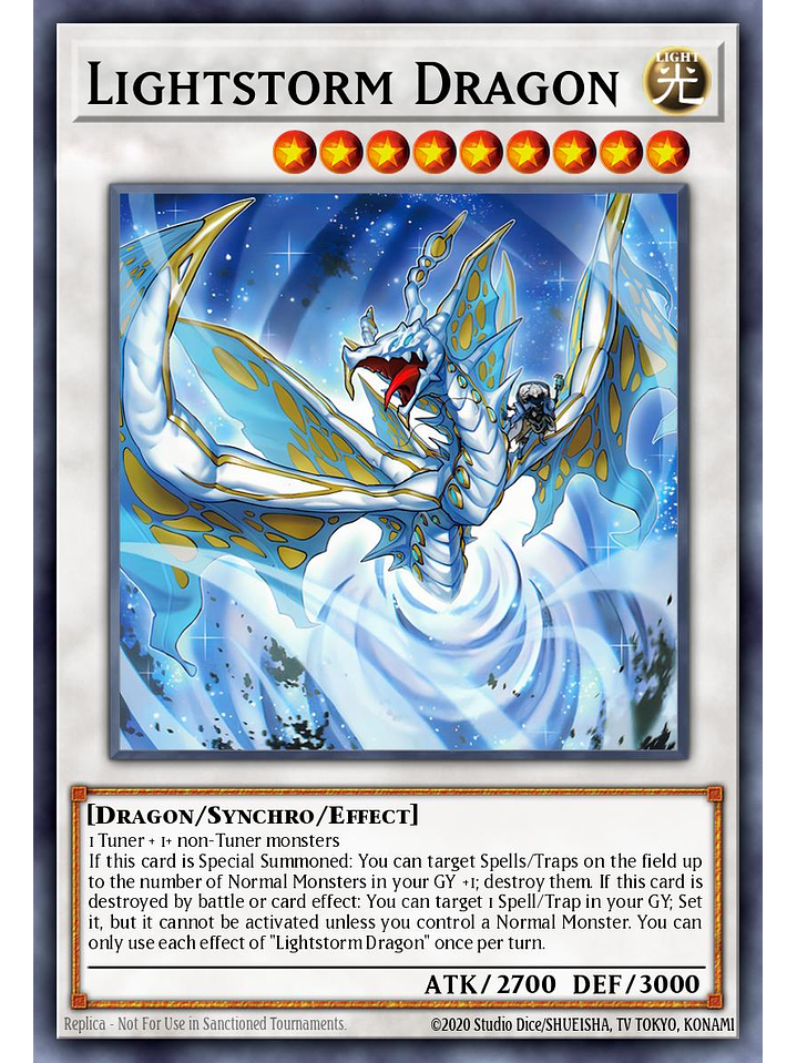 Lightstorm Dragon - SUDA-EN043 - Common 1st Edition 1