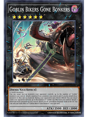 Goblin Bikers Gone Bonkers - SUDA-EN044 - Ultra Rare 1st Edition