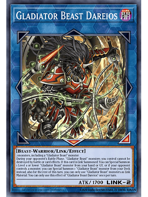 Gladiator Beast Dareios - SUDA-EN048 - Common 1st Edition