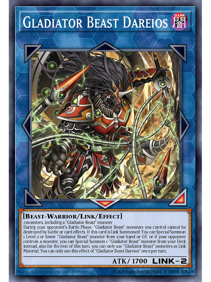 Gladiator Beast Dareios - SUDA-EN048 - Common 1st Edition 1