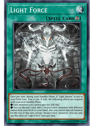 Light Force - SUDA-EN053 - Common 1st Edition