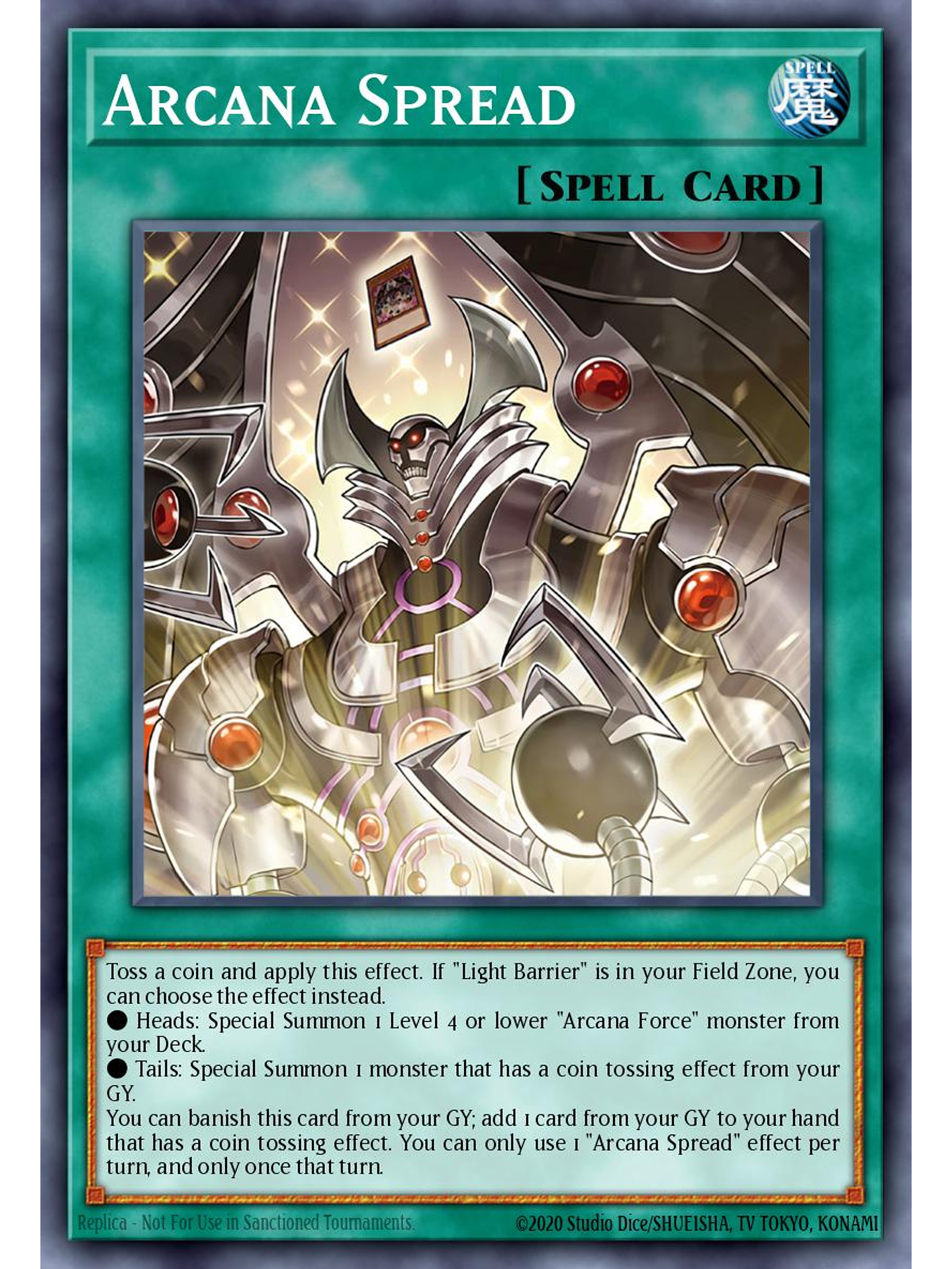 Arcana Spread - SUDA-EN054 - Common 1st Edition 1