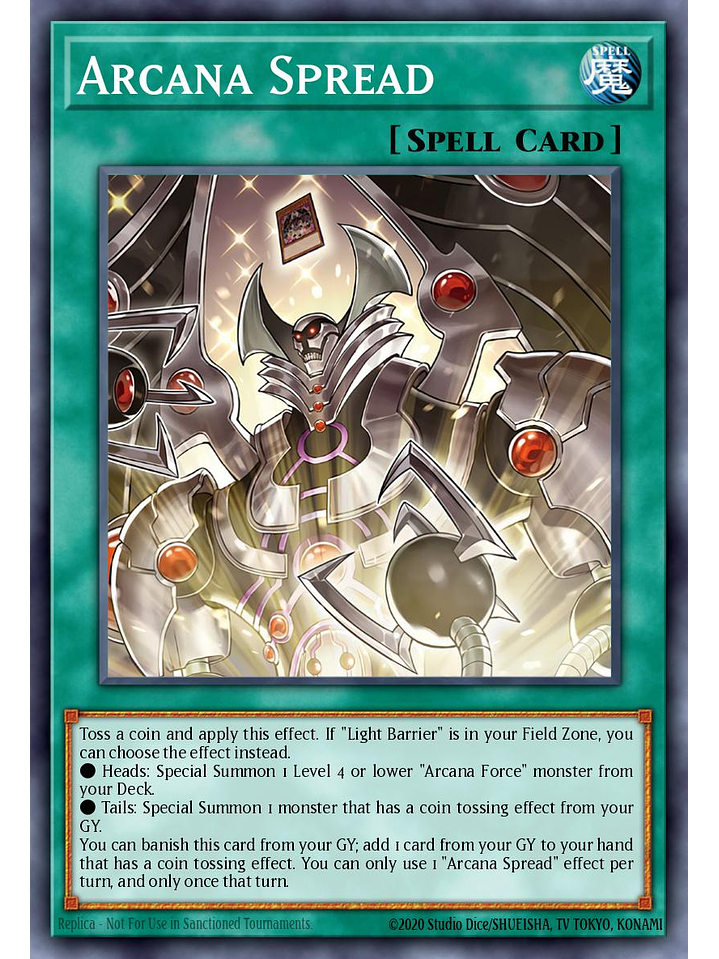 Arcana Spread - SUDA-EN054 - Common 1st Edition 1