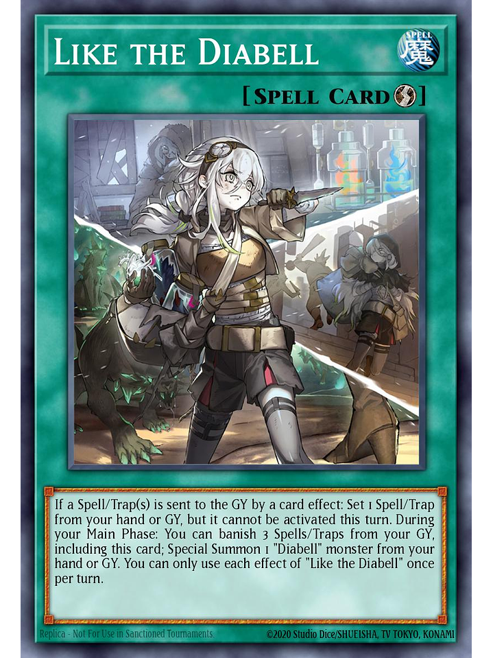 Like the Diabell - SUDA-EN057 - Common 1st Edition 1