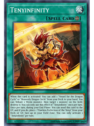 Tenyinfinity - SUDA-EN062 - Super Rare 1st Edition