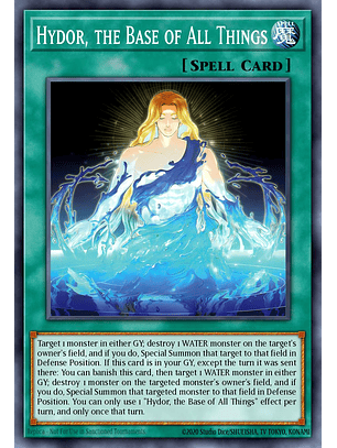 Hydor, the Base of All Things - SUDA-EN064 - Common 1st Edition