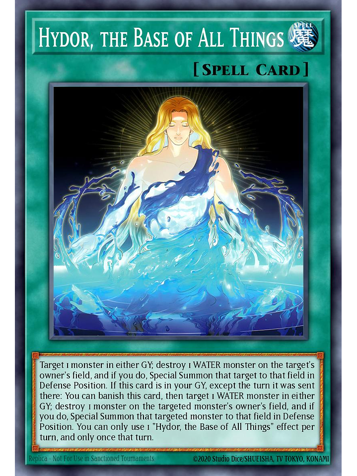 Hydor, the Base of All Things - SUDA-EN064 - Common 1st Edition 1