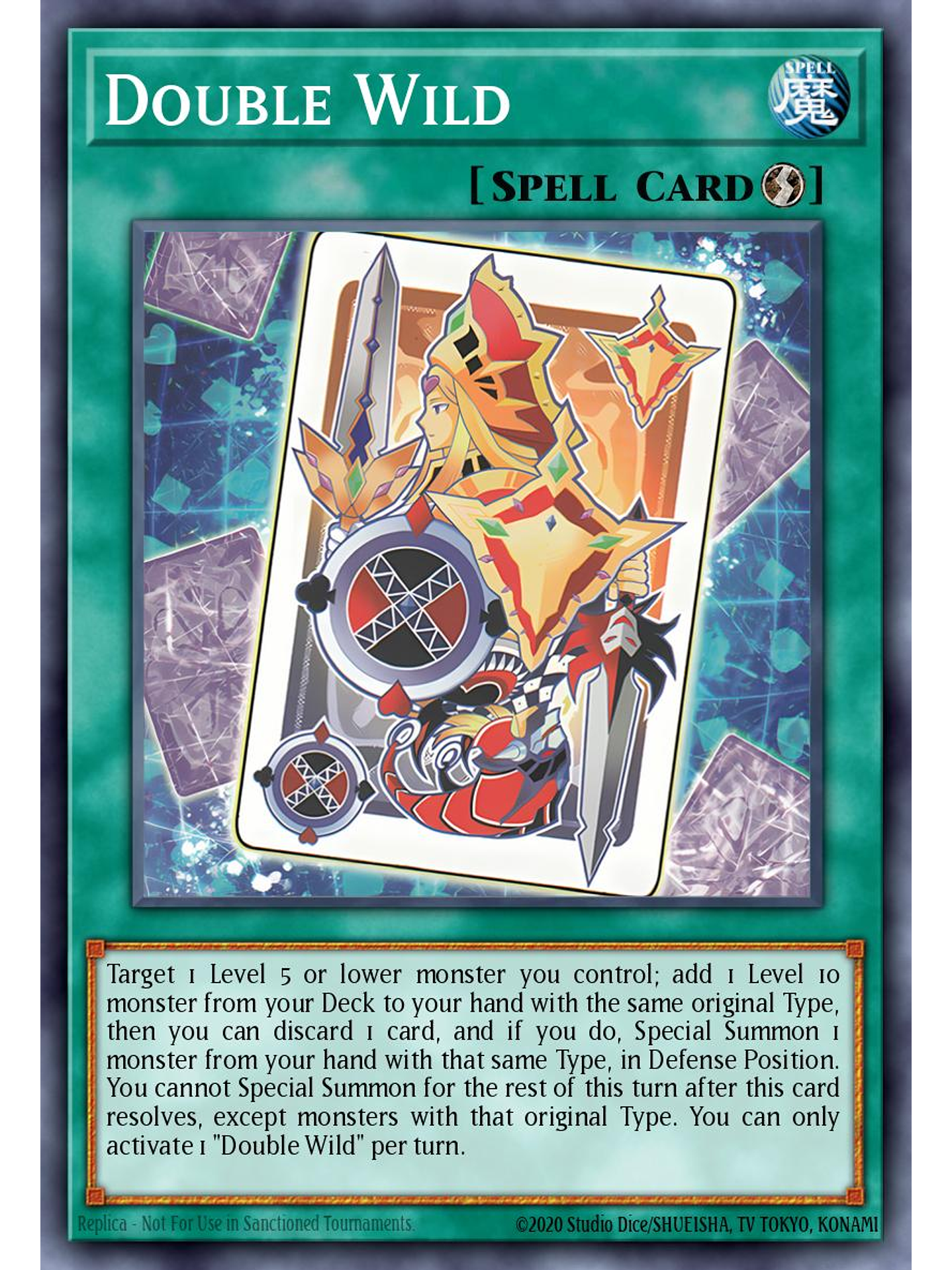 Double Wild - SUDA-EN065 - Common 1st Edition 1