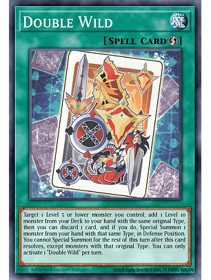 Double Wild - SUDA-EN065 - Common 1st Edition