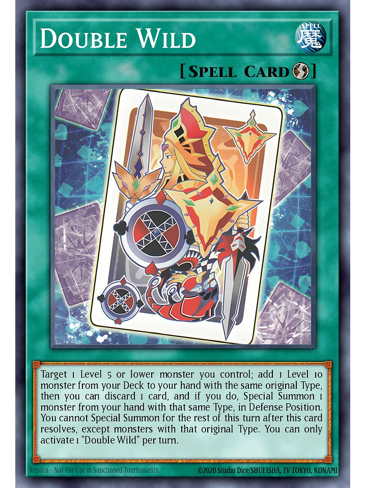 Double Wild - SUDA-EN065 - Common 1st Edition 1