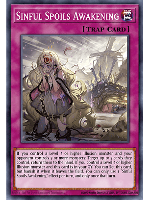 Sinful Spoils Awakening - SUDA-EN069 - Super Rare 1st Edition