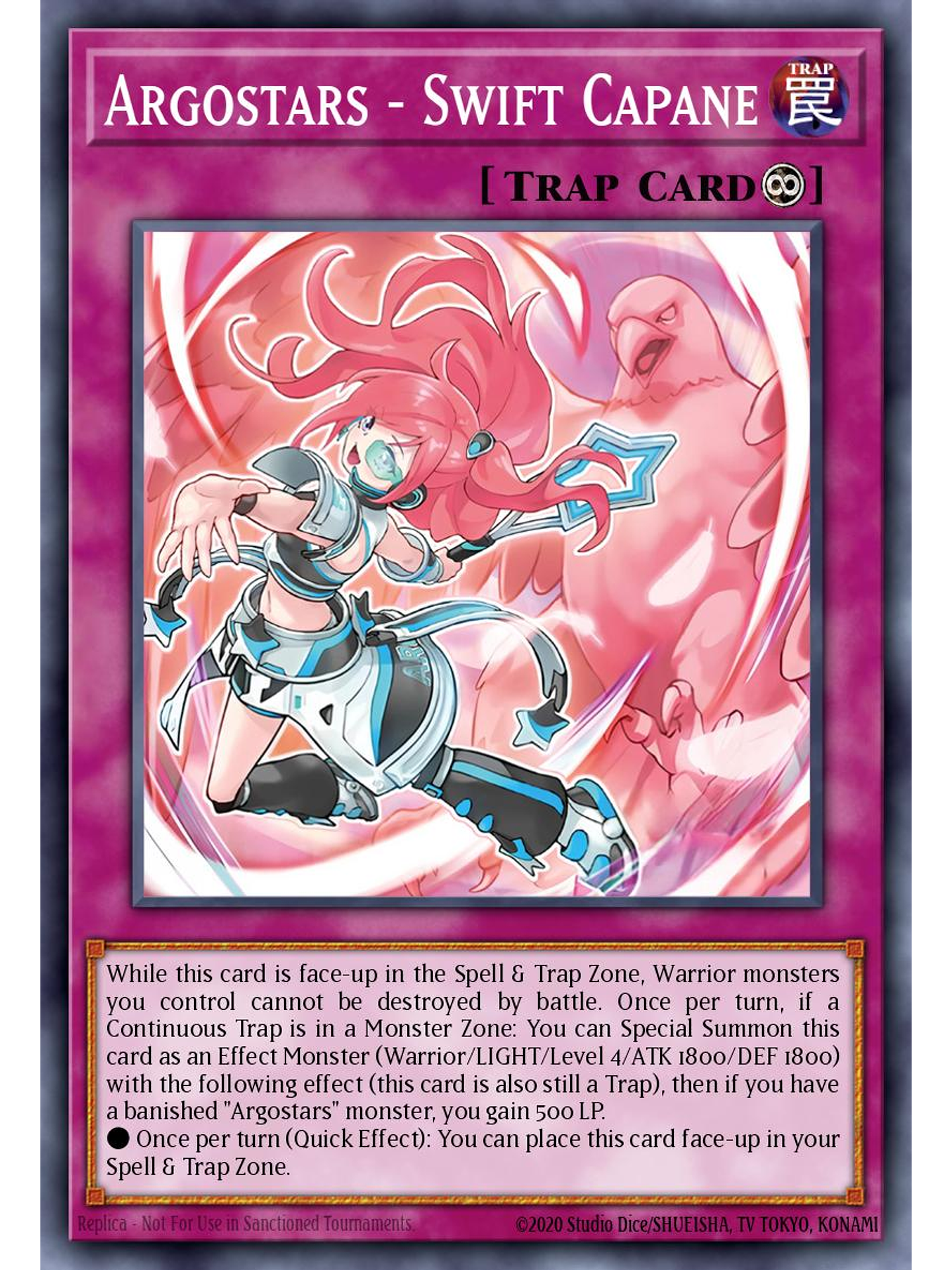 Argostars - Swift Capane - SUDA-EN072 - Super Rare 1st Edition 1