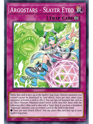 Argostars - Slayer Eteo - SUDA-EN073 - Super Rare 1st Edition