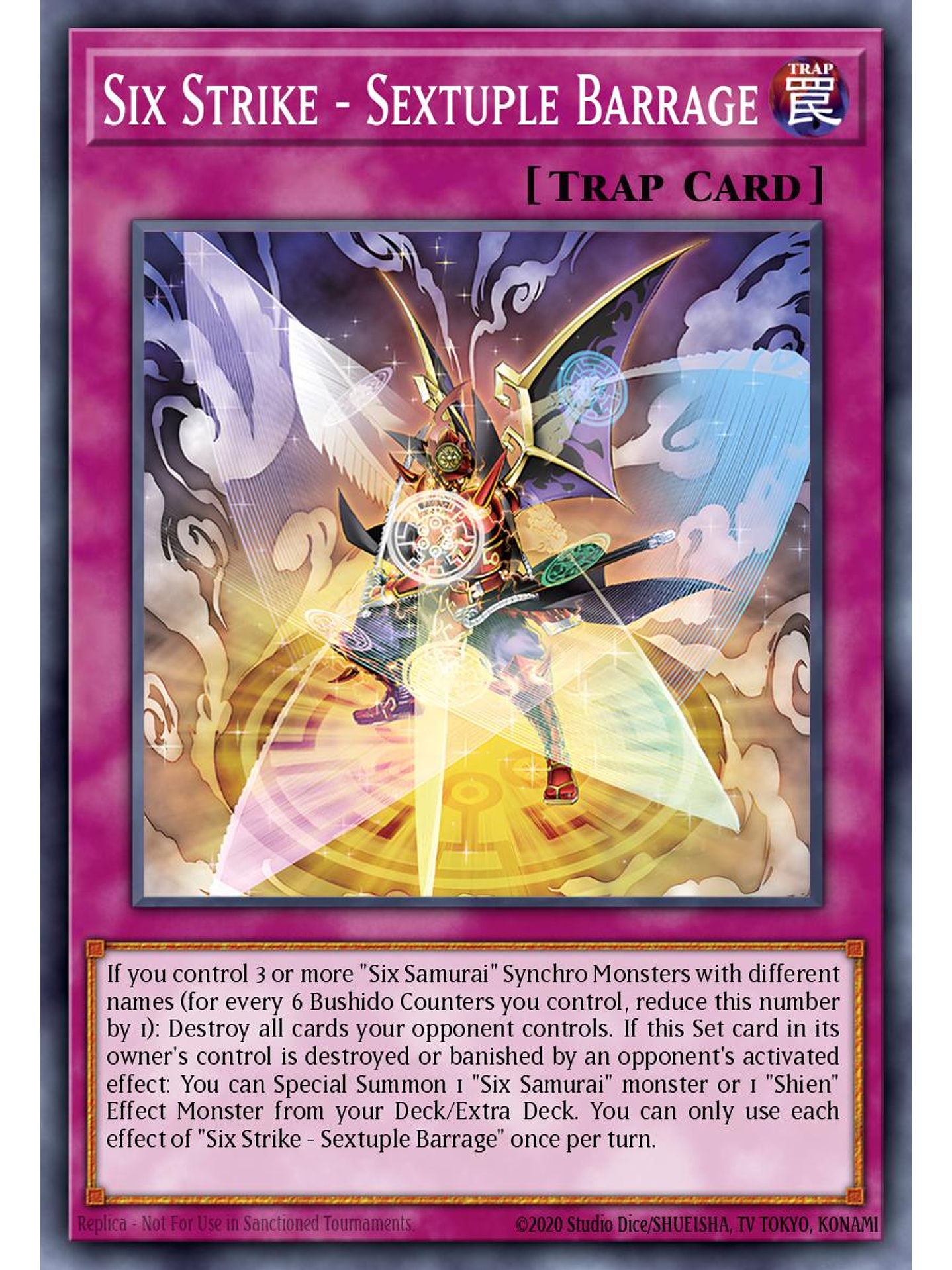 Six Strike - Sextuple Barrage - SUDA-EN078 - Common 1st Edition 1