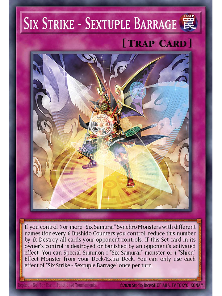 Six Strike - Sextuple Barrage - SUDA-EN078 - Common 1st Edition 1