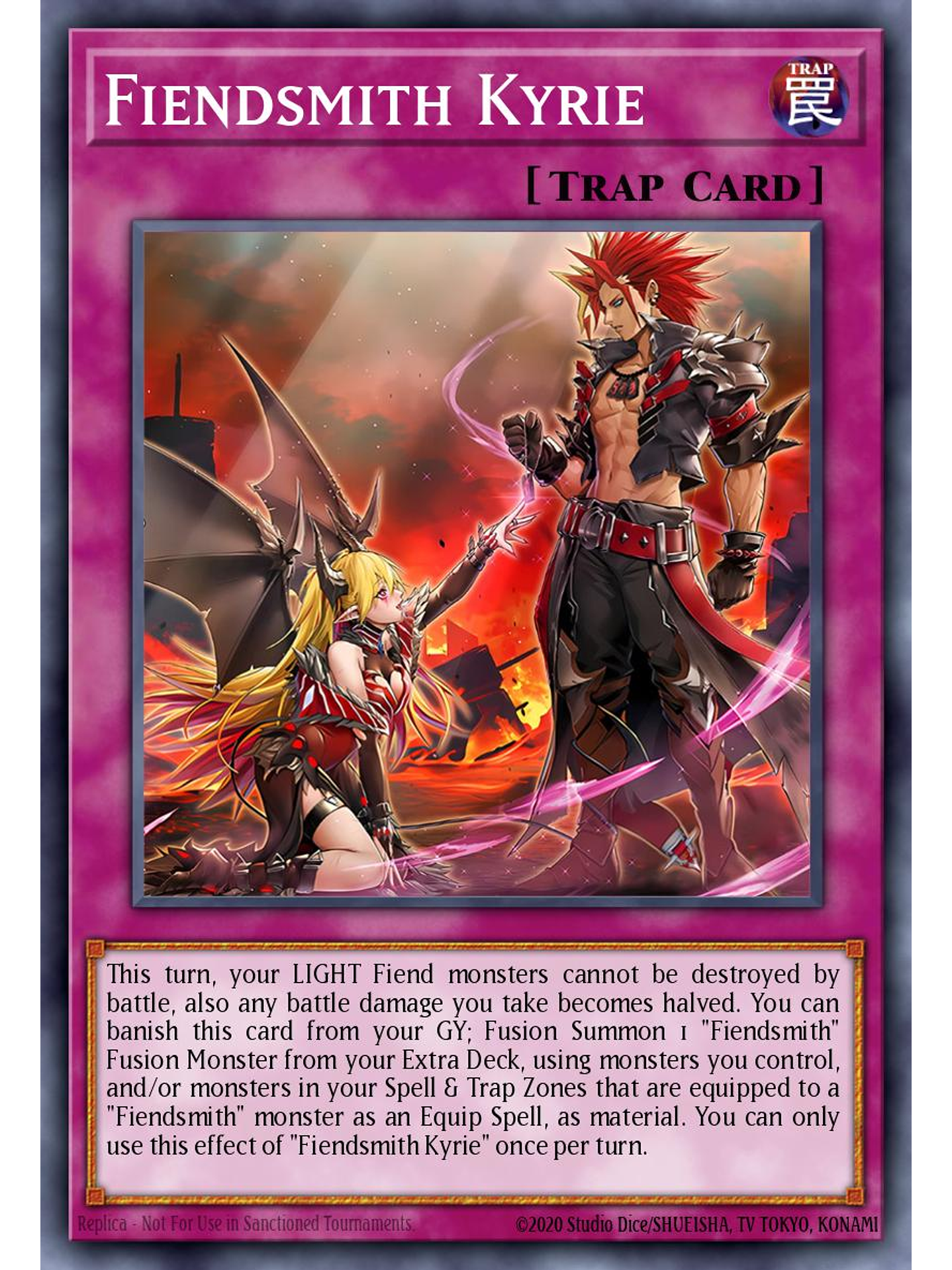 Fiendsmith Kyrie - SUDA-EN079 - Super Rare 1st Edition 1