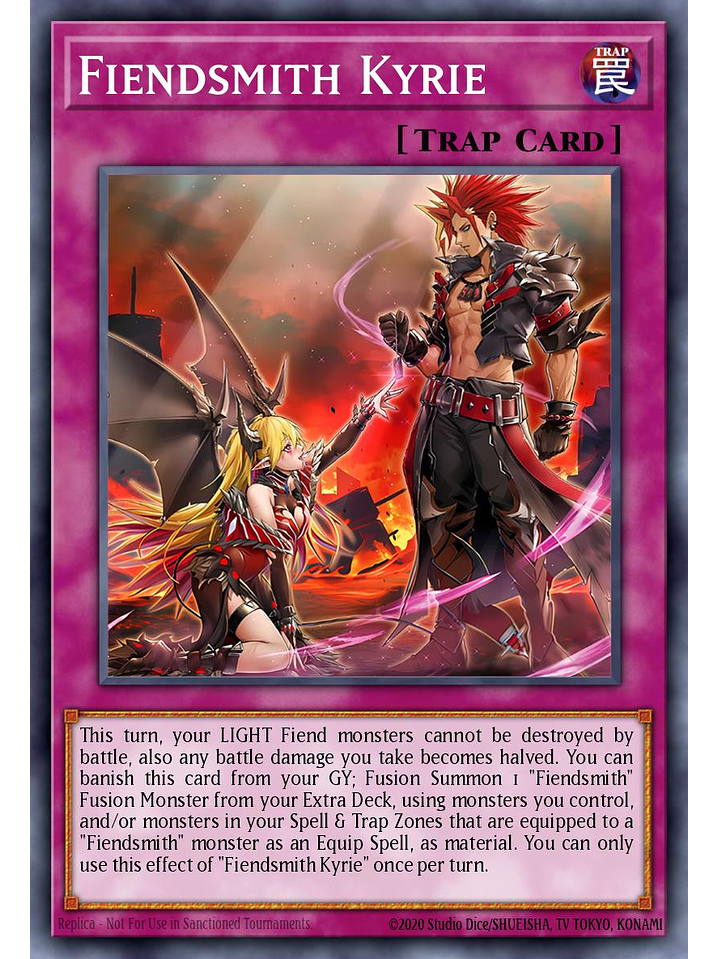 Fiendsmith Kyrie - SUDA-EN079 - Super Rare 1st Edition 1