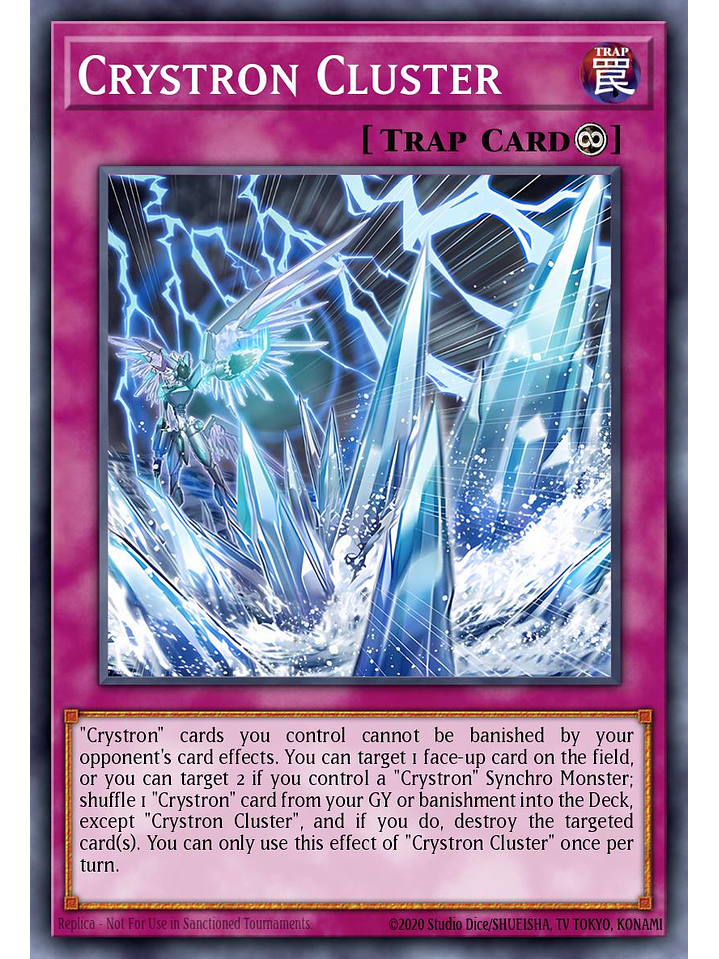 Crystron Cluster - SUDA-EN080 - Common 1st Edition 1