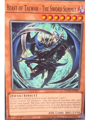 Beast of Talwar - The Sword Summit - SUDA-EN087 - Common 1st Edition